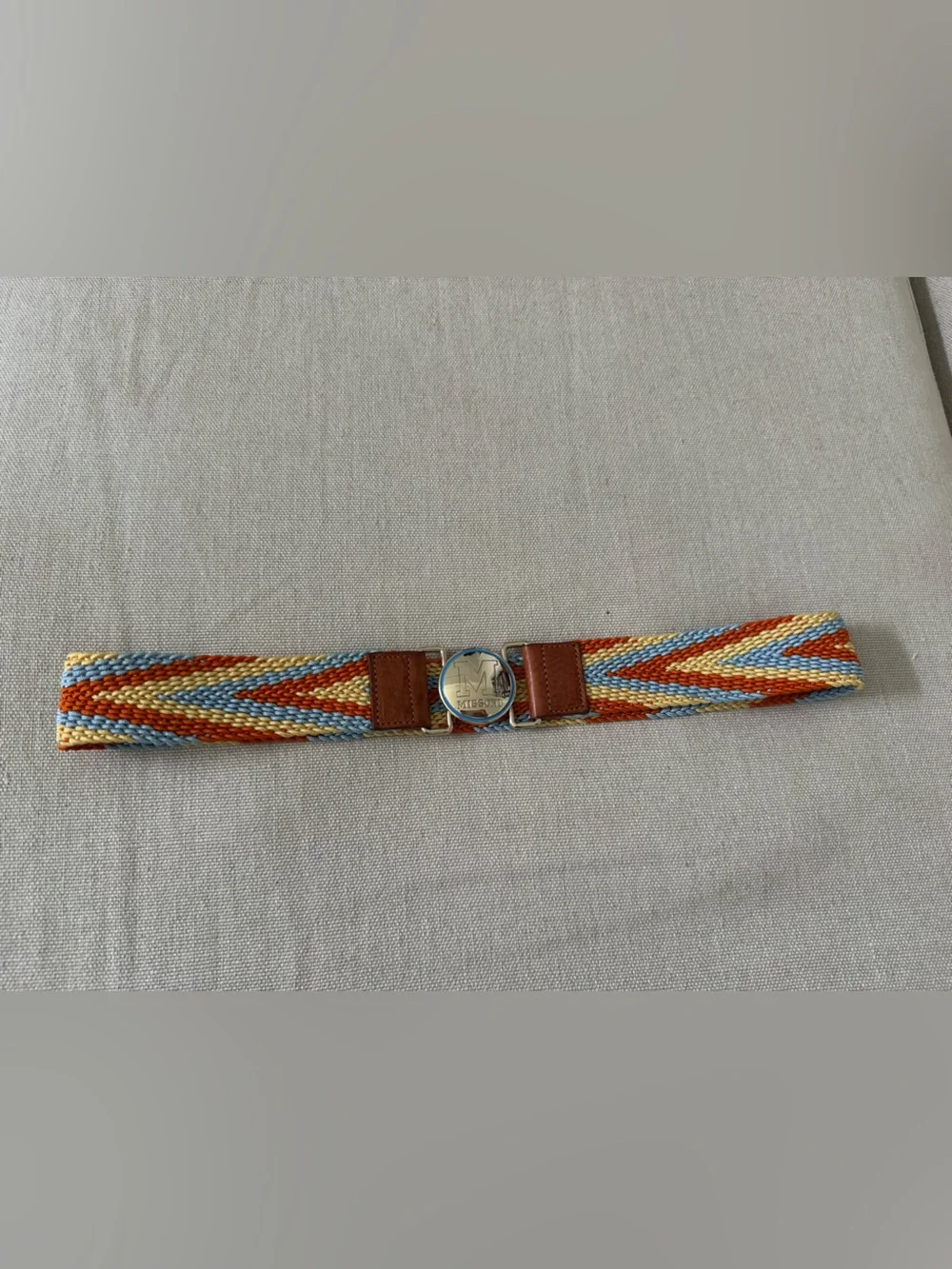 Missoni elastic stretch belt